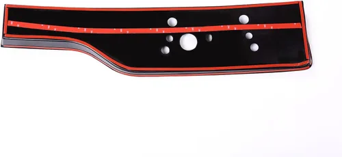 Vista 8 de YIWANG ABS puerta trasera licencia decoración ajuste para Land Rover Discovery 5 LR5 2017 L462 Auto Accesorios