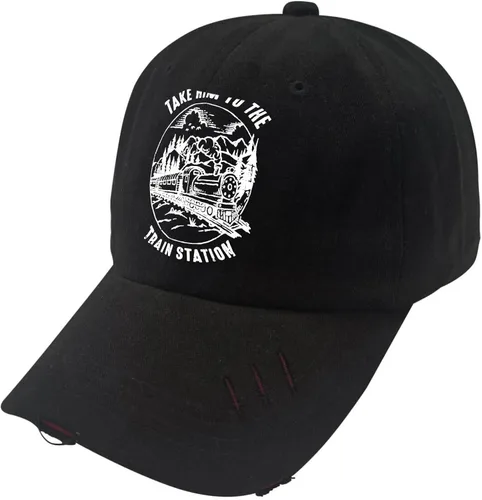 Vista 3 de devor Baseball Caps Take Him to The Train Station Dad Hats, Funny Hats for Women