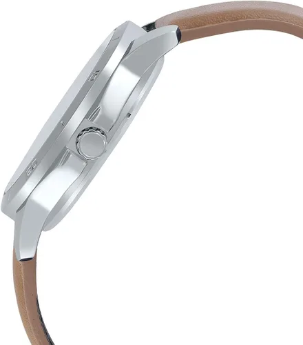 Vista 2 de Casio MTP-V004L-1B2 - Reloj de acero inoxidable con esfera negra para hombre Movimiento de cuarzo