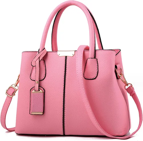 Vista 8 de Bolso de mano con clase para mujer, bolso de mano con asa