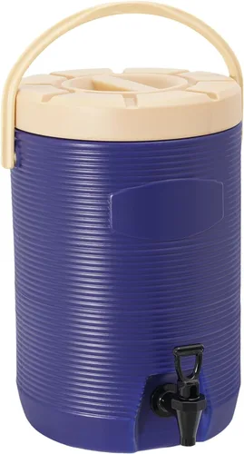 Vista 8 de Dispensador de bebidas aislado de acero inoxidable, dispensador térmico de bebidas frías y calientes de 25 L/6.6 galones con espita para té, café