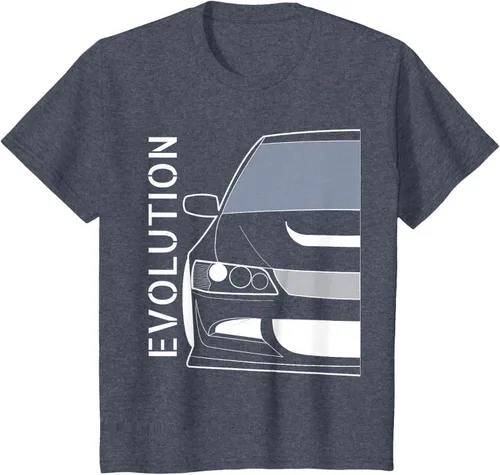 Vista 66 de Camiseta Evo 8 Design Turbo JDM Classic Legends, Negro, S