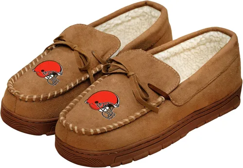 Vista 28 de FOCO Mens NFL Team Logo Moccasin Slippers