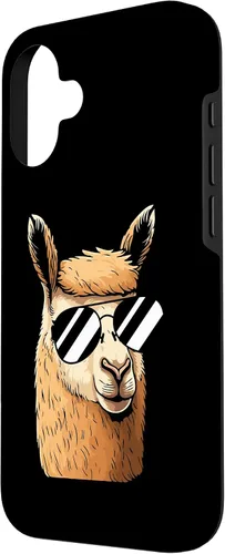 Vista 2 de Llama Cool Animal - Lamaist Alpaca Llama Case for iPhone 16
