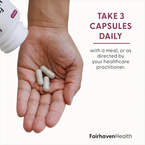Vista 3 de Fairhaven Health FertilAid para mujeres Suplementos de fertilidad con vitaminas prenatales para mujeres Concepción para ella con Vitex y ácido