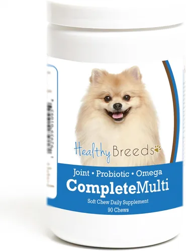 Vista 376 de Healthy Breeds Affenpinscher todo en uno multivitamínico suave masticable 60