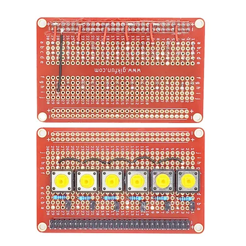 Vista 5 de Gikfun Regla de PCB y referencia de componentes SMD, herramienta de medición con condensador de resistencia, plantilla IC para ingenieros