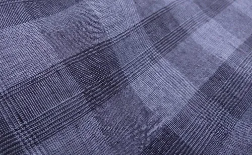 Vista 9 de Tela de lino 100% con patrón de tartán negro y tela de lino Material suave al tacto y ligero, ideal para ropa, manualidades y decoración del hogar