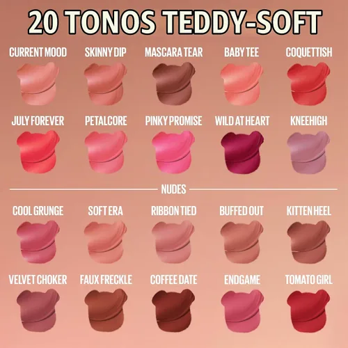 Vista 5 de Maybelline Super Stay Teddy Lip Tint, Endgame, Mauve-Berry