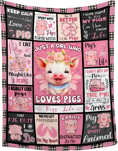 Vista 10 de Manta personalizada con cerdo, manta personalizada para envolver para niños, bebé/mascota - 30 x 40 pulgadas