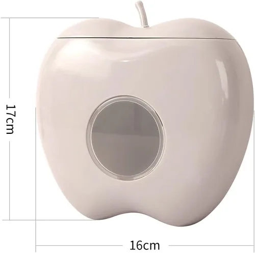 Vista 6 de Dispensador de caja de almacenamiento de plástico – Organizador de mangas de bolsa de almacenamiento para almacenamiento de alimentos frescos