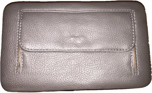 Vista 2 de Western - Monedero con cierre de hebilla para mujer, diseño de alas de ángel en 5