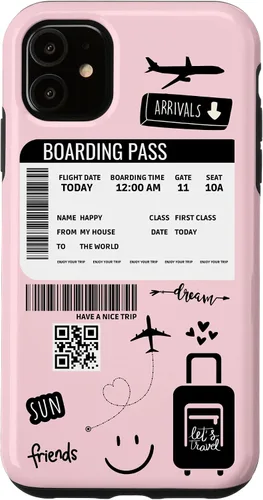 Vista 8 de Funda rosa para iPhone 14 Pro Max