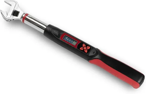 Vista 7 de Llave dinamométrica digital de 1/2 pulgada Tapha Tools, rango de torque 7.4-147.5 ft-lb (10-200 N-m), precisión ±2%, notificación LED y timbre