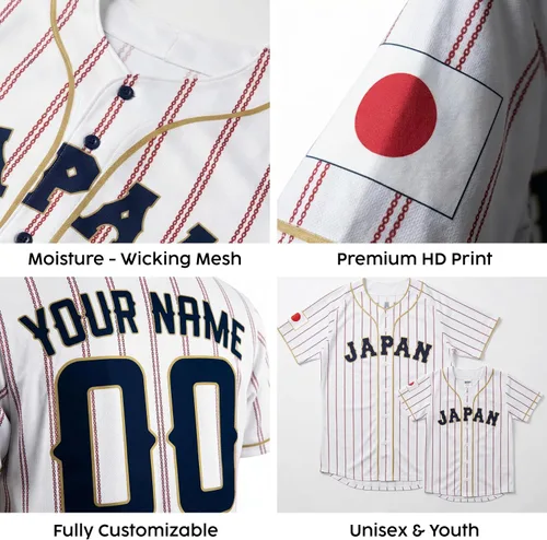 Vista 6 de Camisetas de béisbol personalizadas del mundo 2026, camisetas deportivas personalizadas de uniforme de sóftbol para hombres, mujeres, niños y niñas