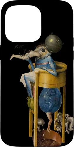 Vista 21 de Hieronymus Bosch The Garden of Earthly Delights Funda Devil para iPhone 17