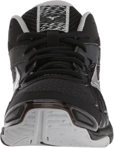 Vista 2 de Mizuno Wave Bolt 7 Mujeres Negro-Plata 115 NegroPlata