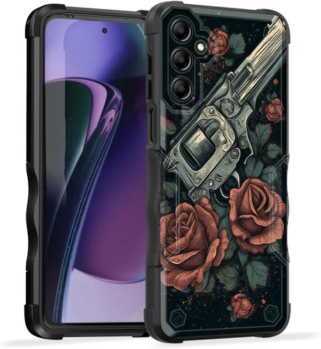 Vista 81 de Funda para Galaxy A14 5G, [Doble Capa][Protección contra Caídas de Grado Militar de 10 Pies] [Antideslizante] Funda Resistente a Prueba de Golpes