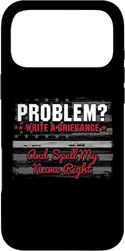 Vista 22 de Write A Grievance and Spell My Name Case for iPhone 17