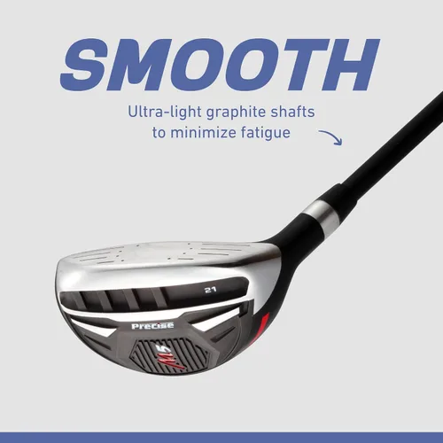 Vista 7 de Precise M5 - Juego completo de palos de golf para hombre