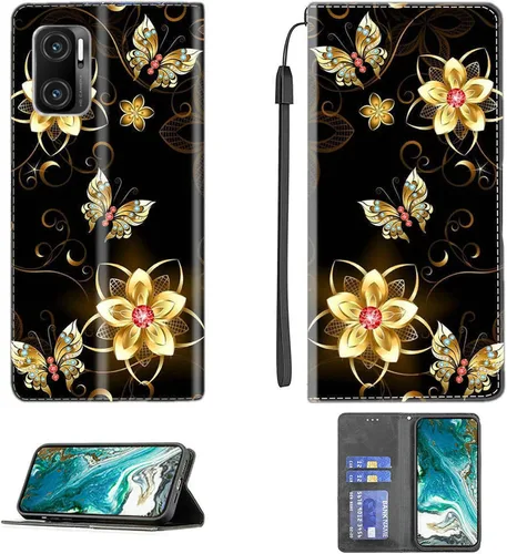 Vista 108 de Aroepurt Funda para UMIDIGI G1 Plus compatible con UMIDIGI G1 Plus Funda para teléfono Funda de piel sintética con función atril magnética CPT15