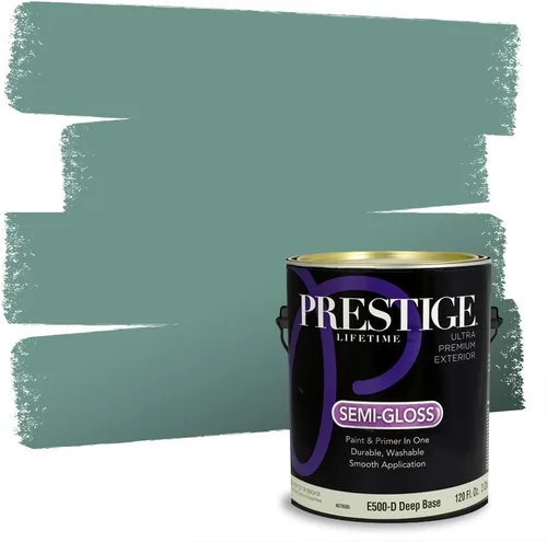Vista 21 de Prestige Paints - 2 en 1, pintura base y pintura de exterior, E100-N-735BM