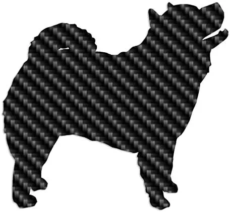 Vista 5 de Chow Chow Dog Breed - Adhesivo de vinilo de 4 x 3.75 pulgadas, color negro