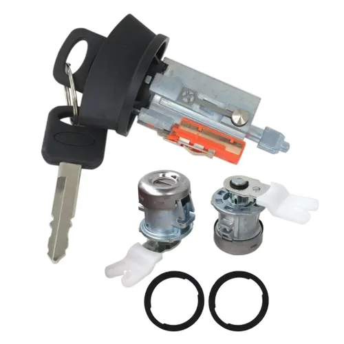 Vista 2 de 1L3Z-11582-A, 5070032, 7C3Z-1521990-A, 7C3Z1521990A, F67Z-1022050, 597638, C-42-195, 707624C Reemplazo de cerradura de puerta de cilindro para Ford