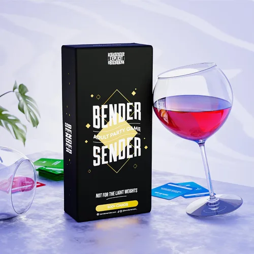 Vista 6 de Juego de fiesta para adultos Bender Sender – Juego de cartas para fiestas de adultos 21+ Más de 500 desafíos audaces y rompehielos Noche