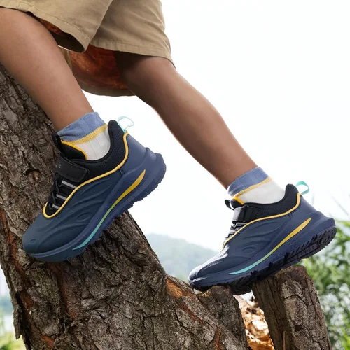 Vista 5 de DREAM PAIRS Zapatos deportivos para niños y niñas, para correr, atléticos, protectores, para caminar, serie Durastep para niños pequeños y grandes