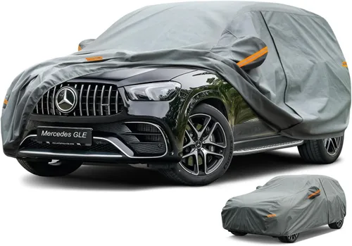 Vista 154 de Kayme Funda de Coche de Servicio Pesado Impermeable para Todo Tipo de Clima, Ajuste Personalizado para Tesla Model S, Cubierta Exterior Completa