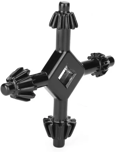 Vista 6 de 4 en 1 Taladros Chuck Key 4 Way Multifuncional Acero Fit Handheld Universal Chuck Key Herramienta de perforación eléctrica para la mayoría
