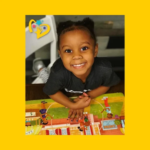 Vista 3 de Upbounders - Fun Outside - Rompecabezas de piso de 48 piezas, rompecabezas multicultural para principiantes con niños afroamericanos, niños y niñas