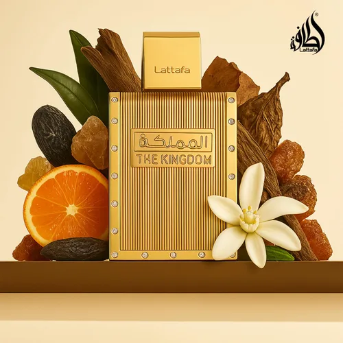 Vista 4 de Lattafa The Kingdom Eau De Parfum Spray para hombre, 3.4 onzas
