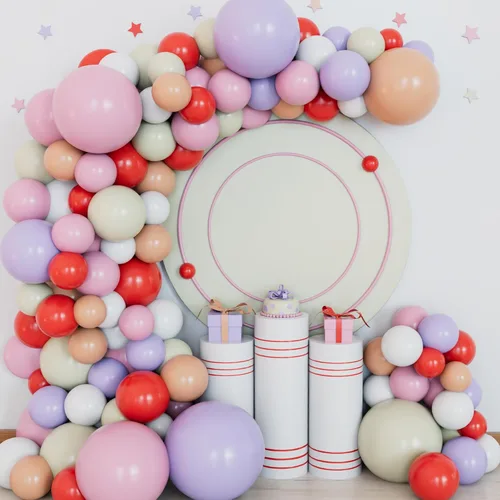 Vista 12 de Kit dorado de decoración de cumpleaños número 50 – grande, paquete de 26 Cartel de cumpleaños 50 negro y dorado con globos de estrella de Mylar