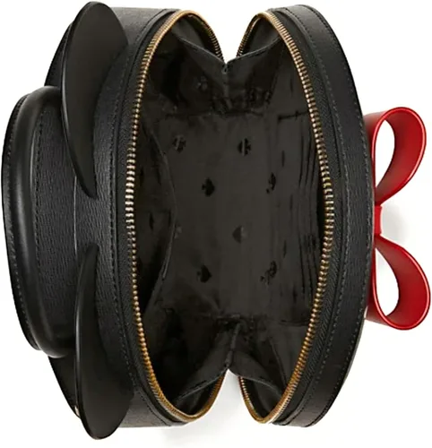 Vista 5 de Kate Spade Disney X Minnie - Bolso redondo para ratón, color negro y blanco