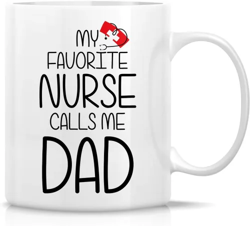 Vista 37 de Retreez - Taza divertida con texto en inglés "No. 1 Dad", 325 ml, tazas de cerámica, mensajes divertidos, sarcásticos, motivacionales, regalos
