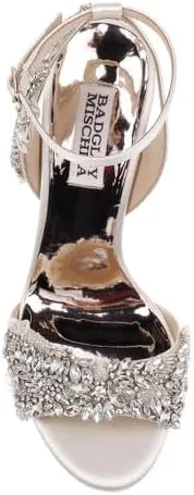 Vista 6 de Badgley Mischka Libby Crystal Embellished Evening Shoe