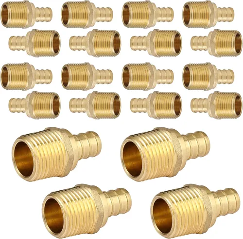 Vista 13 de 10 piezas HeSun 1/2 "PEX Crimp x 1/2" Hembra NPT Drop Ear Codo