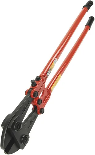 Vista 6 de Klein Tools 63342 - Cortador de pernos, resistente, 1116 pulgadas suave y mediano, y capacidad dura de 1/2 pulgada, mango de acero, 36 pulgadas