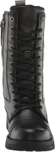 Vista 2 de HARLEY-DAVIDSON FOOTWEAR Walsen - Botas de motocicleta de encaje de 8 pulgadas para mujer