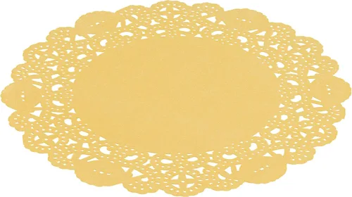 Vista 58 de Restaurantware Pastry Tek Blondas de Encaje de 4 x 4 Pulgadas 100 Vajilla Decorativa - Blondas de Mesa Desechables Redondas de Papel Negro