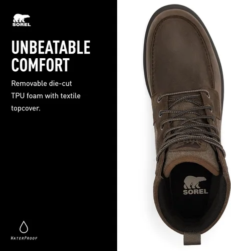 Vista 4 de SOREL Botas impermeables Carson Moc para hombre