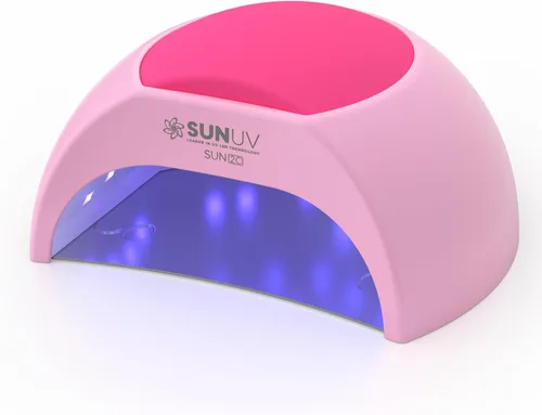 Vista 11 de Lámpara para las uñas con 4 ajustes de temporizador SUN2C 48 W LED UV de SUNUV, sensor para uñas de gel y el curado de las uñas del pie 4 Timer