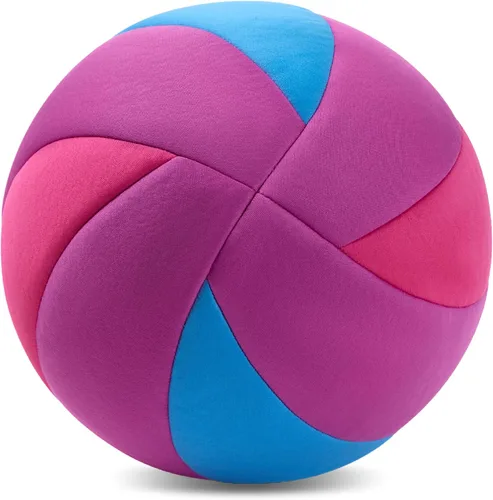 Vista 8 de MOTOMY™ Pelota de voleibol suave, pelota de entrenamiento interior sin dolor para niños y jóvenes, superficie extrasuave con rebote realista, pelota