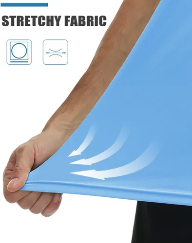 Vista 6 de TACVASEN Camisetas sin mangas para hombre, con UPF 50+, de secado rápido, ligeras, para correr, FPS