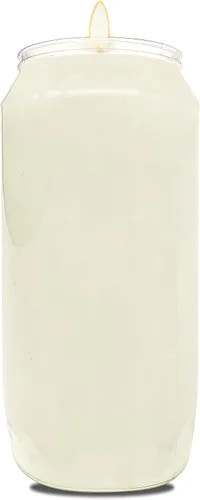 Vista 5 de Hyoola Velas blancas de oración de 7 días, 1 paquete, velas de pilar de 6 pulgadas de alto para religiosas, conmemorativas, decoración de fiestas