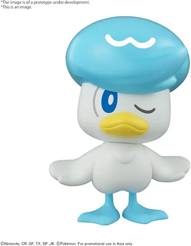 Vista 2 de BANDAI Hobby - Pokémon - #19 Quaxly Pokémon Modelo Kit Rápido