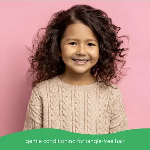 Vista 6 de Fresh Monster Acondicionador de cabello para niños, sin toxinas, hipoalergénico y natural, acondicionador para el cabello para niños, coco (6 onzas)