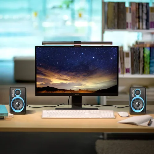 Vista 10 de RECCAZR SP2040 Altavoces de computadora envolvente con graves profundos USB con cable multimedia altavoz para PC/portátiles/teléfono inteligente